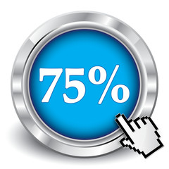 75 PERCENT ICON