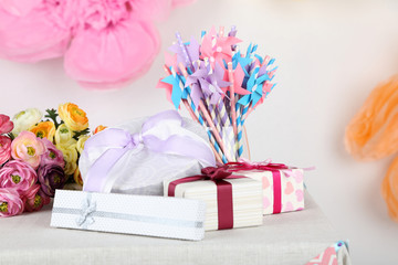 Wedding or birthday gifts