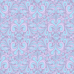 Seamless vintage blue background