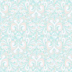 Seamless vintage pastel blue background