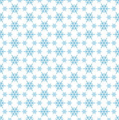 seamless snowflake background