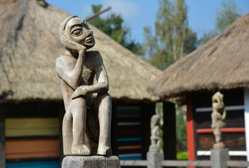 The oriental statuette