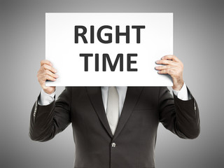 business man message