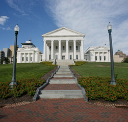 Fototapeta na wymiar State Capital in Richmond, Virginia.