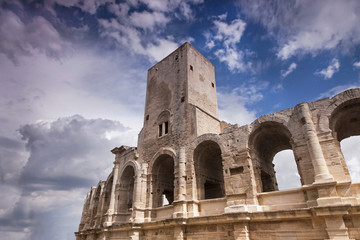 Fototapeta premium Beautiful arena in Arles, France