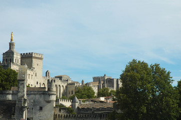 Fototapeta na wymiar Città d'Avignone, Provenza, Francia