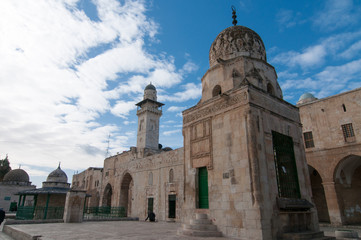 Fototapeta na wymiar Dome of the Ascension, Jerusalem, Israel