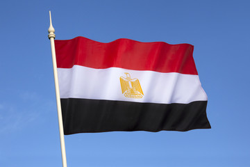 Fototapeta na wymiar Flag of Egypt
