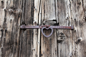 Das alte Türschloss