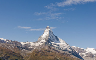 Zermatt, Bergdorf, Wanderferien, Alpen, Sommer, Schweiz