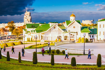 Part of the old town - Trinity Hill - Historical Center (Nemiga)