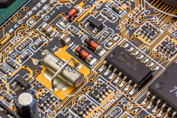Old computer pcb