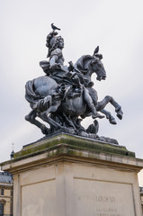 Fototapeta na wymiar Louis XIV equestrian statue