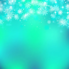 Christmas blurred vector background