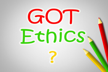 Got Ethics Concept