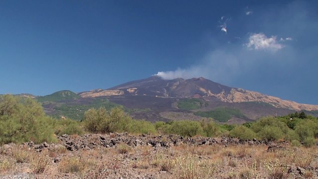 Southern slope of Mount Etna. Sicily