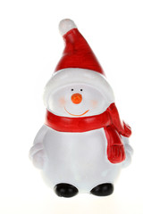 Christmas figurine of snowman