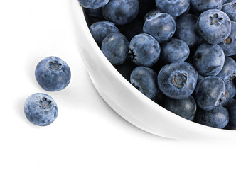 Blueberries in a bowl