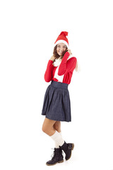 Pretty christmas girl