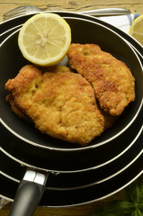 Côtelette Cotoletta Wiener Schnitzel Венский шницель Expo 2015