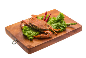 Boiled crab