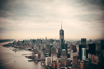 Manhattan aerial