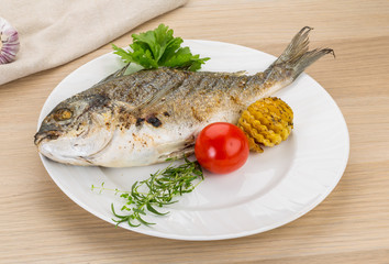 Grilled dorado