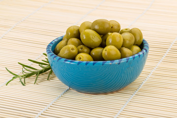 Green olives