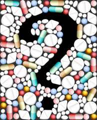 Pills Interrogation Mark