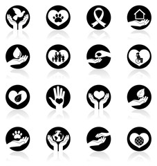 Charity and Donation Icons