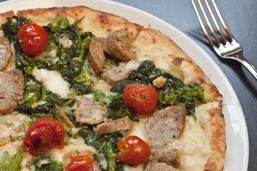 baked paesana pizza