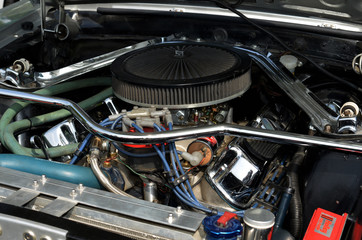 Obraz premium moteur v8
