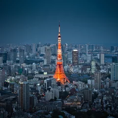  Tokyo tower night sky view © bbb888999