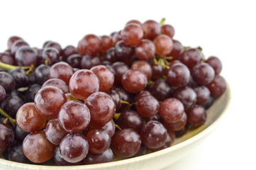 Fototapeta premium Grape Isolated On White Background