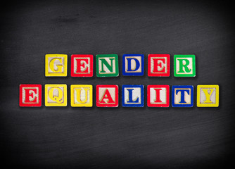 Gender equality concept
