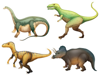 Four dinosaurs © blueringmedia