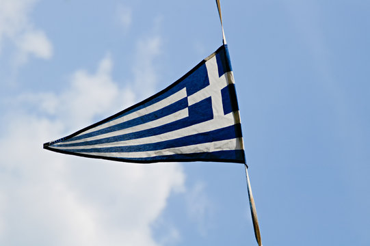 Hellenische Republik (Griechenland) Nationalflagge