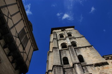 Obraz premium Abbatiale Saint-Pierre de Beaulieu-sur-Dordogne.