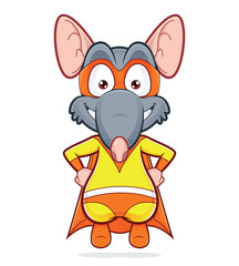 Superhero rat