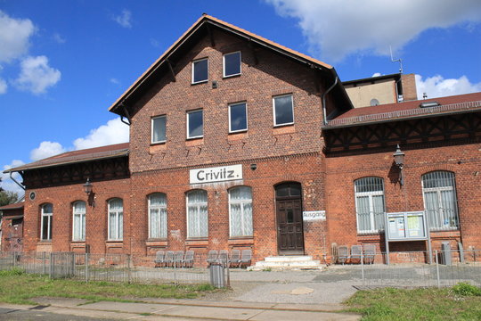 Bahnhof Crivitz an der Mecklenburger S&uuml;dbahn