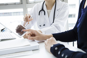 Patients undergoing described in tablet devices