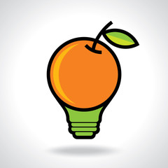 creative idea for health, icon