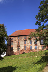 Fototapeta na wymiar Schloss Koldinghus in Kolding, Dänemark - Seitenflügel