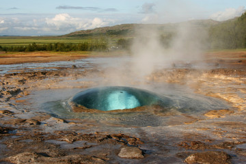 Strokkur Geysir, Island