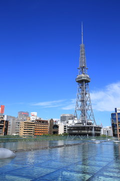 TV tower in Nagoya, Japan