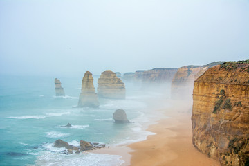 12 Apostels with Fog