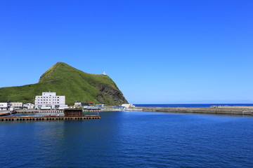 Beautiful scenery at Rishiri island, Hokkaido, Japan