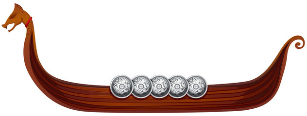 Obraz premium Viking ship