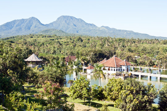 Taman Ujung water palace on Bali