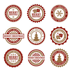 Christmas Badges